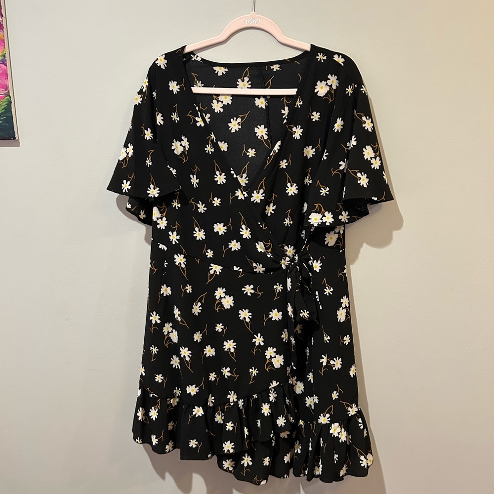 Black Floral Dress